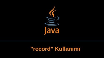 "record" Kullanımı | Java