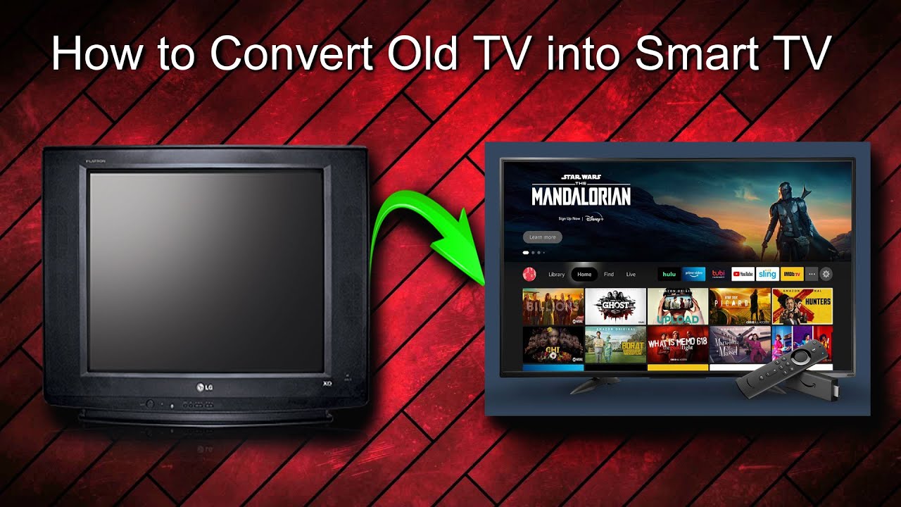 How to convert Old TV into Smart TV with English subtitles YouTube