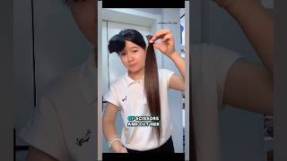 She Cut Off Her Precious Hair .