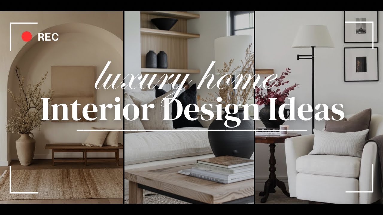 2025 Modern & Luxury New Home Interior Design DIY Ideas | Chic ...