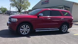 2011 Dodge Durango crew Lux