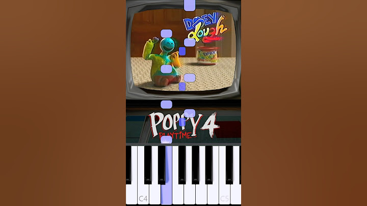 DOEY Theme Song (Poppy Playtime CH4) by @BlackGryph0n on piano