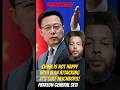 CHINA IS NOT HAPPY WITH IRAN ATTACKING IT'S GULF NEIGHBORS! #iranconflict #iranvsusa #china #chinese