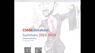 CS604 Advanced Database Part 1