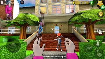 Scary Teacher 3D_New updater-New fun video everyday , gameplay walkthrough  part 719 ( android, ios)