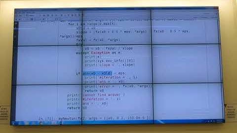 Numerical method in python Video 18 (5313, Sep 27, 2017, class object)