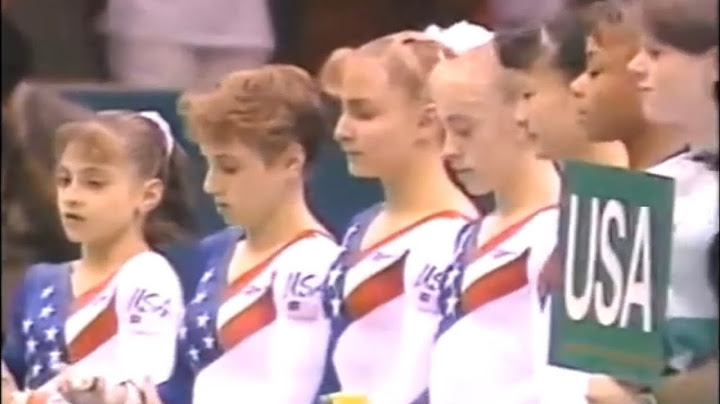 1996 Olympics Women’s Gymnastics Team Final - Complete