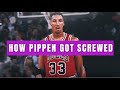 Why Scottie Pippen Got Disrespected By The NBA Many Times