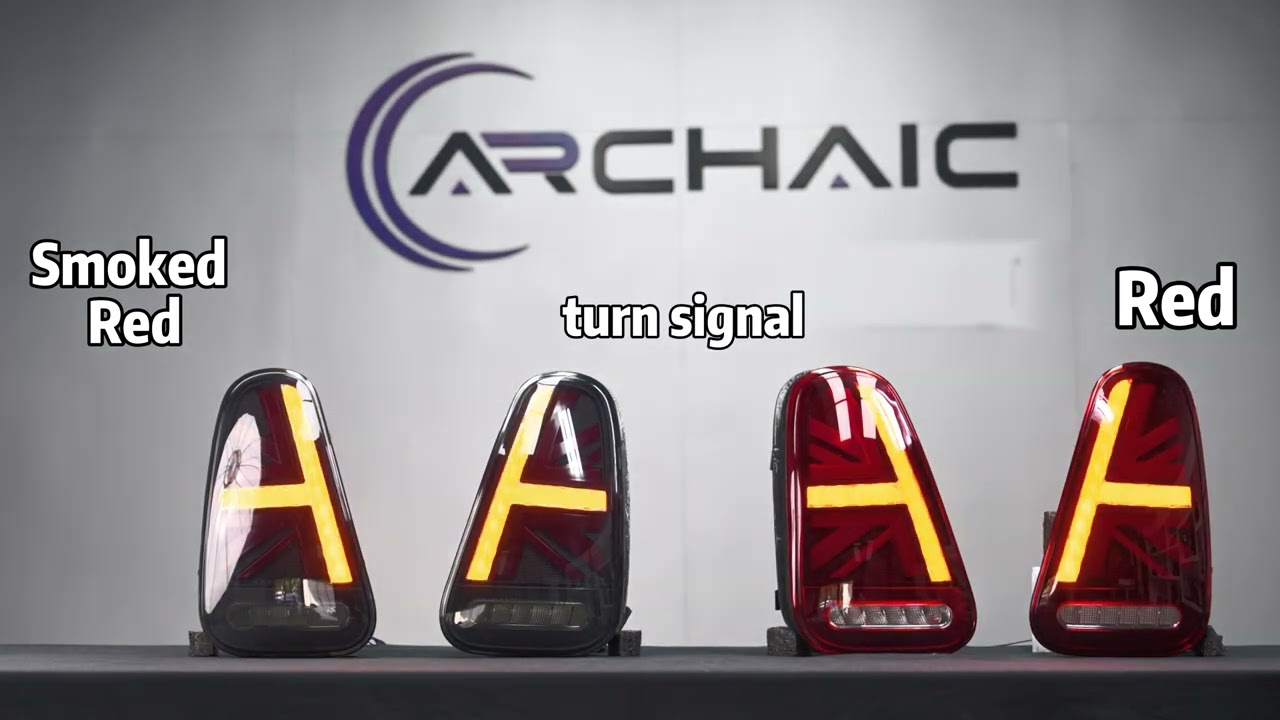 LED Tail Lights For Mini Cooper R50 R52 R53 2001-2007,with E-Mark 