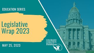 Education Series May 2023: Legislative Wrap