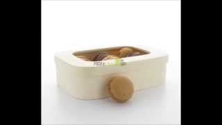 PacknWood - Wooden Rectangular Box with Window Lid (SKU: 210BBOITE188F)