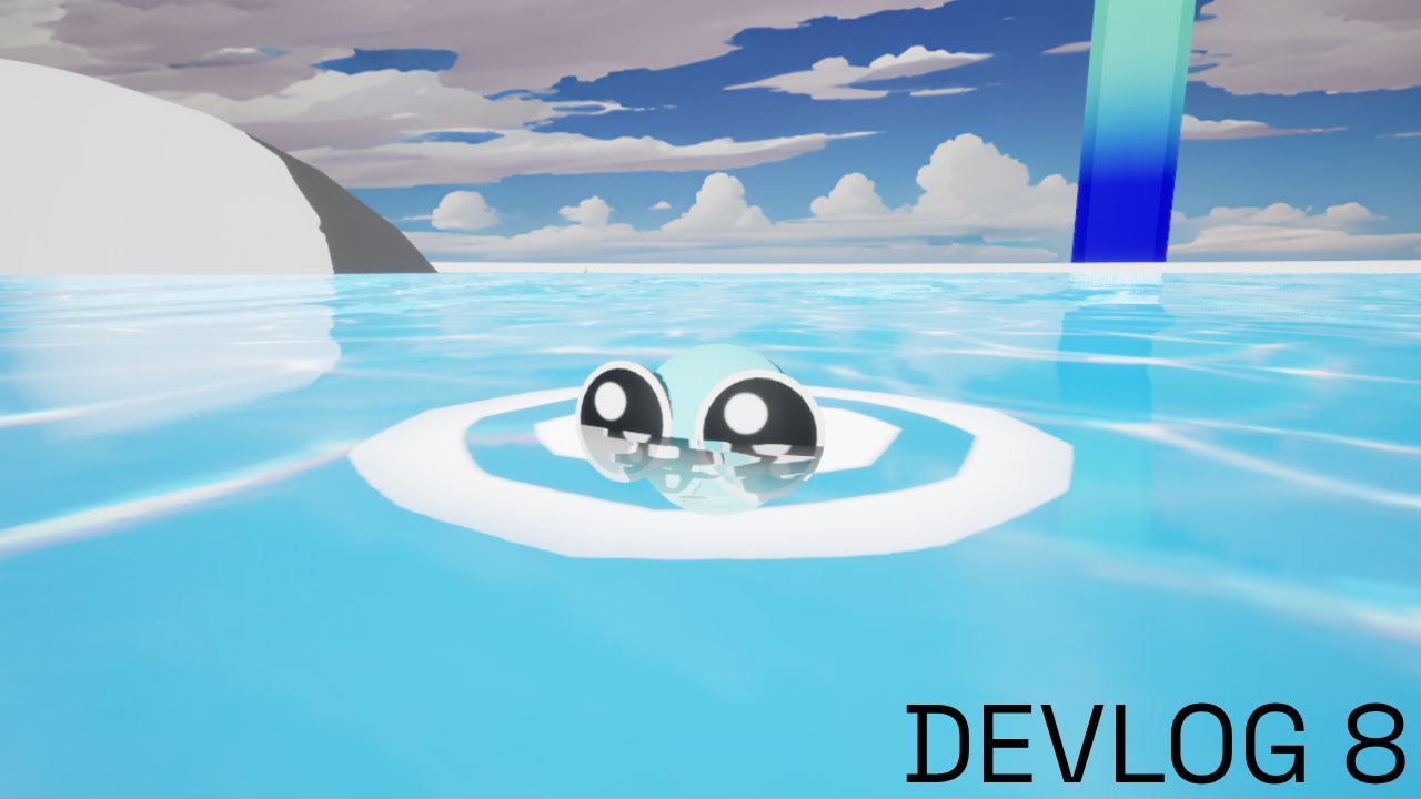 Adding Water and Game Feel to my game|| Indie Space Game|| Devlog #8