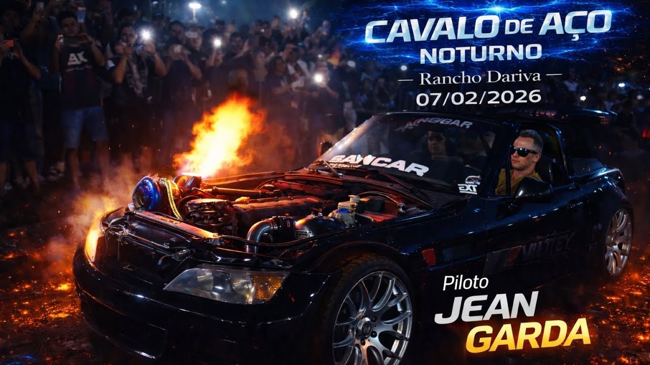 JEAN GARDA COMPLETO - Cavalo de aço Noturno - Rancho Dariva 07/02/2026