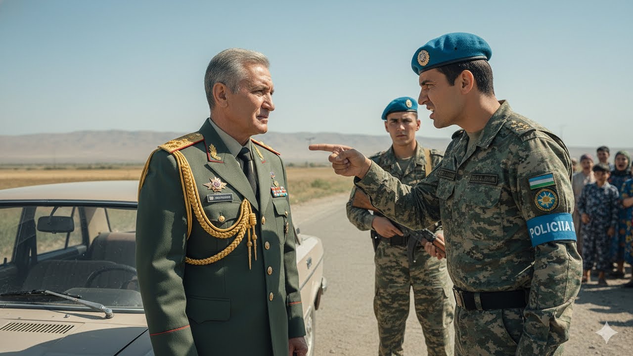 Keksa haydovchi  - Yo'lda sharmanda qilindi - Uning bir og'iz so'zi butun armiyani titratdi!