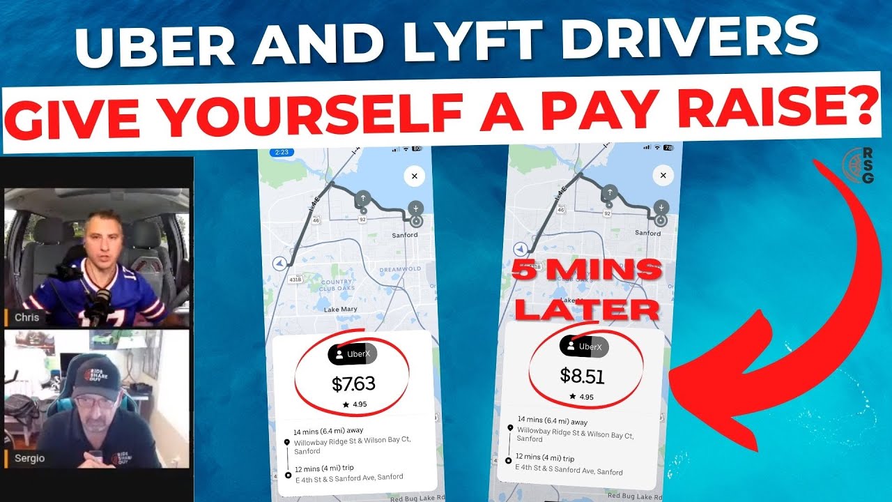 GIVE YOURSELF A PAY RAISE?! A Way Rideshare Drivers Can Impact Their