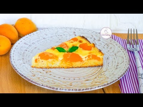 Apricot cake with sour cream/გარგრის ნამცხვარი არაჟნით