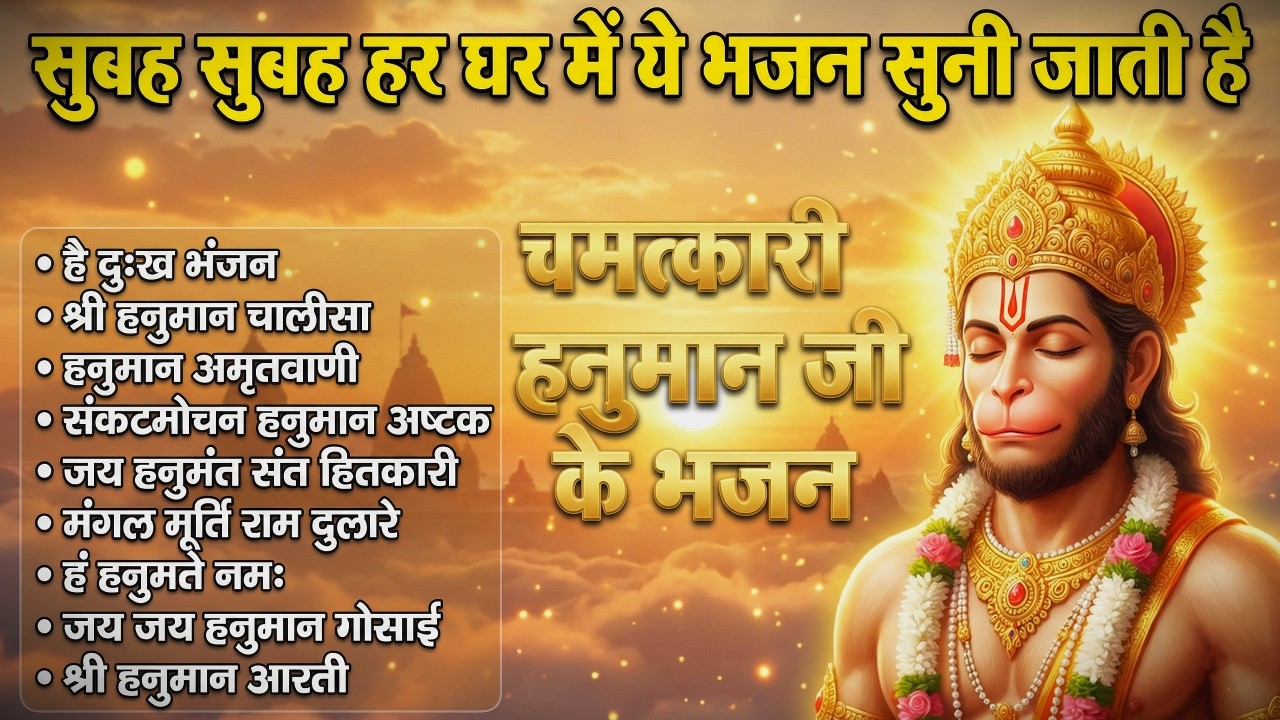 हनुमान जी के सुपरहिट भजन | Hanuman Bhajan l Balaji Bhajan 2025 | New Superhit Hanuman Ji Bhajan 2025