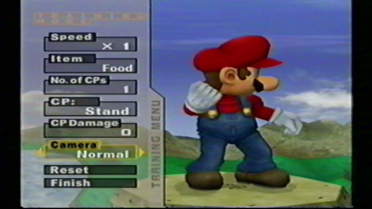 Вернитесь в прошлое, в 2001 год, на аренах Super Smash Bros. Melee под фоновое изображение VHS.