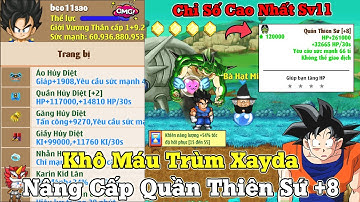 Ngọc Rồng Online - Beo11sao Nâng Cấp Quần Thiên Sứ Cấp 8 Nỗ Lực Thành Ông Trùm Xayda
