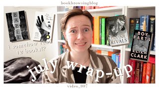 july wrap-up 📚| i somehow read 12 books!?
i dont have any idea how i read all of these but apparently i did!
JULY VLOGS
Babel | https://youtu.be/aa9yJRVgbQc
The Darkness Outside Us | https://youtu.be/9 d60JHtUQ
At the End of the Matinee & Divine Rivals | https://youtu.be/_VtoD-bgXqU
✨ MY LINKS ✨
Instagram: https://www.instagram.com/bookbrowsingblog/
Twitter: https://twitter.com/bookbrowsing
Goodreads: https://www.goodreads.com/user/show/74448470-maddie-browse
Email: bookbrowsingblog@gmail.com july wrap-up 📚| i somehow read 12 books!?