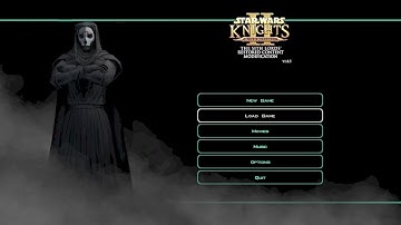 *Rare* Dark Side Playthrough Menu Easter Egg in KOTOR 2