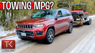 How Does the Jeep Grand Cherokee 4XE Handle Towing? We Head On a Long Trip to Measure the MPG