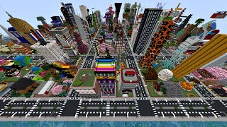 I Gave 300 Minecraft Players One Plot Each to Build A Capital City