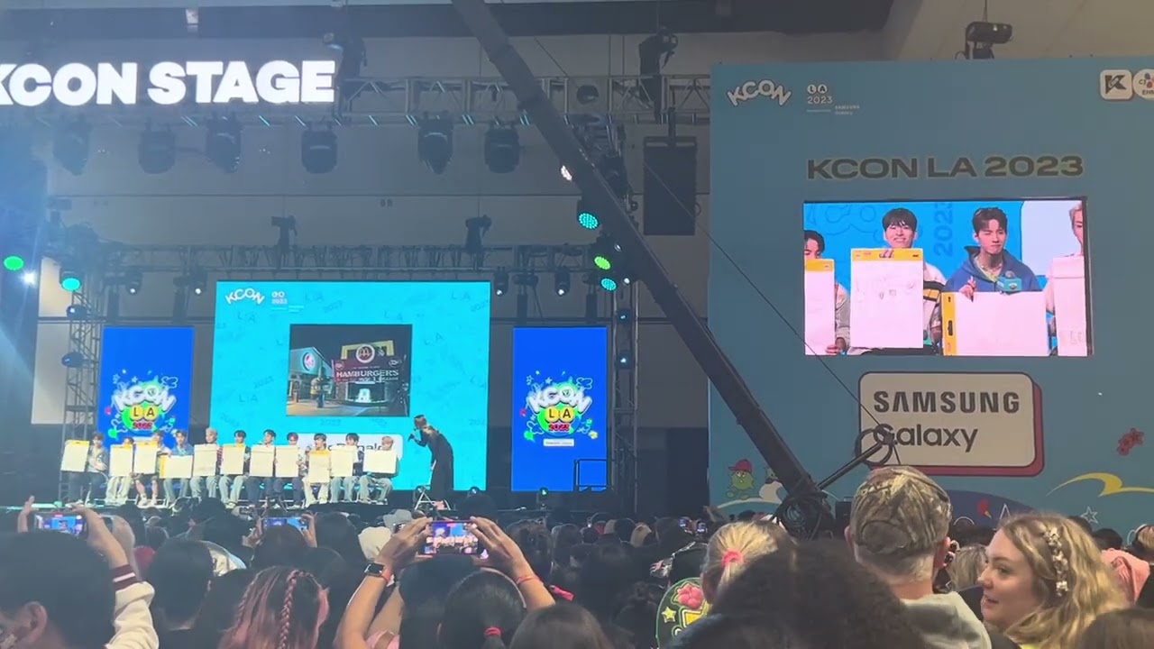 KCON LA 2023 JO1 First Time In LA Talk