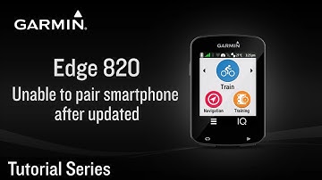 Tutorial - Unable to pair smartphone after Edge 820 updated