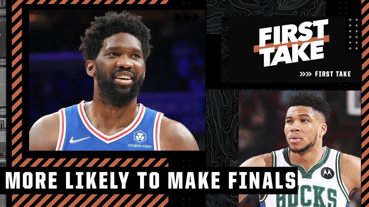 Is Giannis Antetokounmpo or Joel Embiid more likely to make it to the Finals | First Take