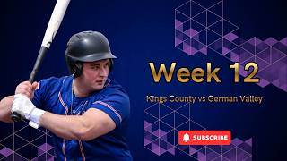 Week 12: Kings County Royals vs German Valley Colonials; 4K Version - NJABL