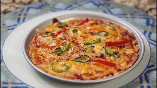 Secret to thin Crust Farali Pizza Homemade Recipe screenshot 2