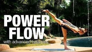 Power Flow with Advanced Balances Yoga Class  Five Parks Yoga