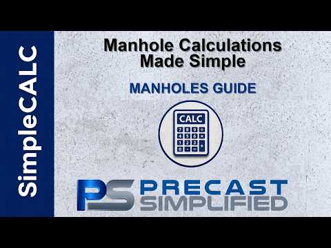 SimpleCALC Manholes Guide | Precast Simplified