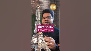 They HATED the Eiffel Tower 🗼