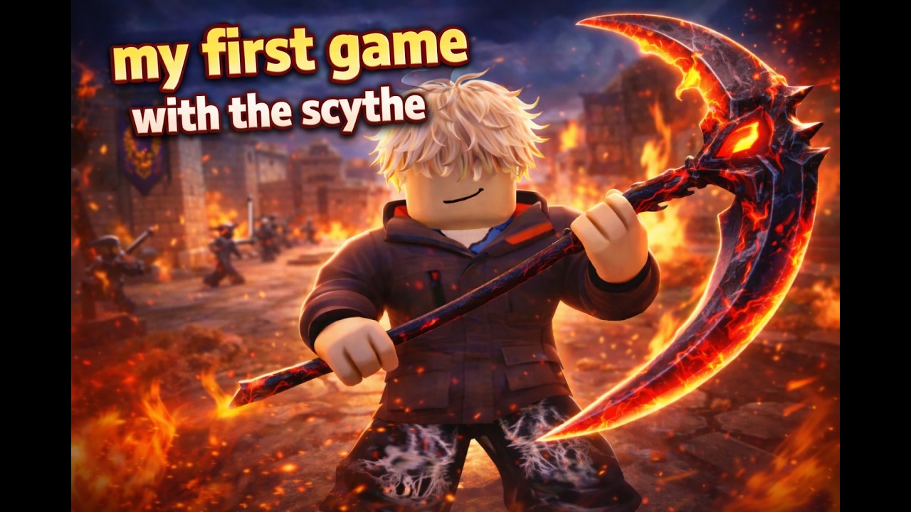 Crystal Syth Rivals My First Game With The Scythe *roblox rivals* - YouTube