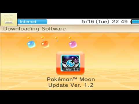 POKEMON SUN AND MOON UPDATE 1.2 IS OUT UPDATE NOW!