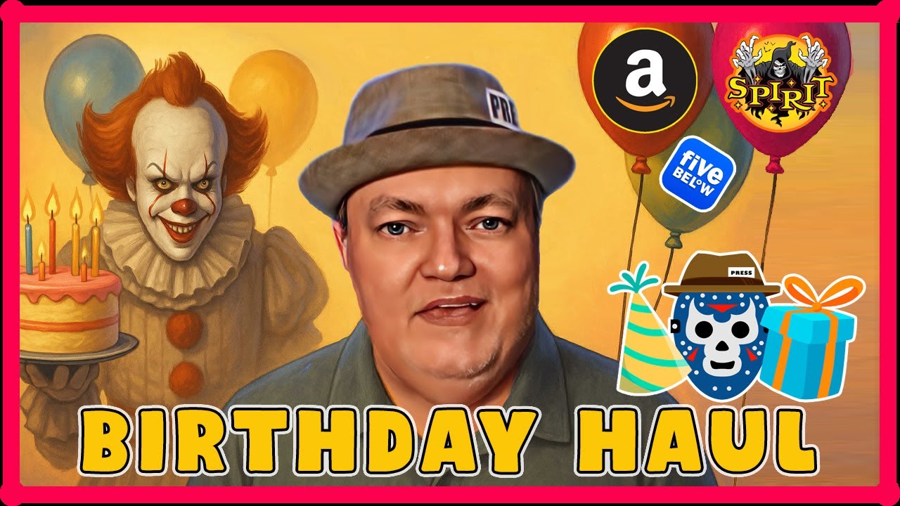 МОЙ ПОДАРОК ​​НА ДЕНЬ РОЖДЕНИЯ 2025 ГОДА | Amazon Blu-ray | Spirit Halloween TERRIFIER и Майкл Ма...