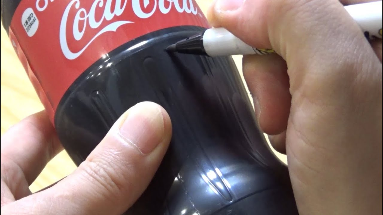 How to write a surprise message with Coca Cola - YouTube
