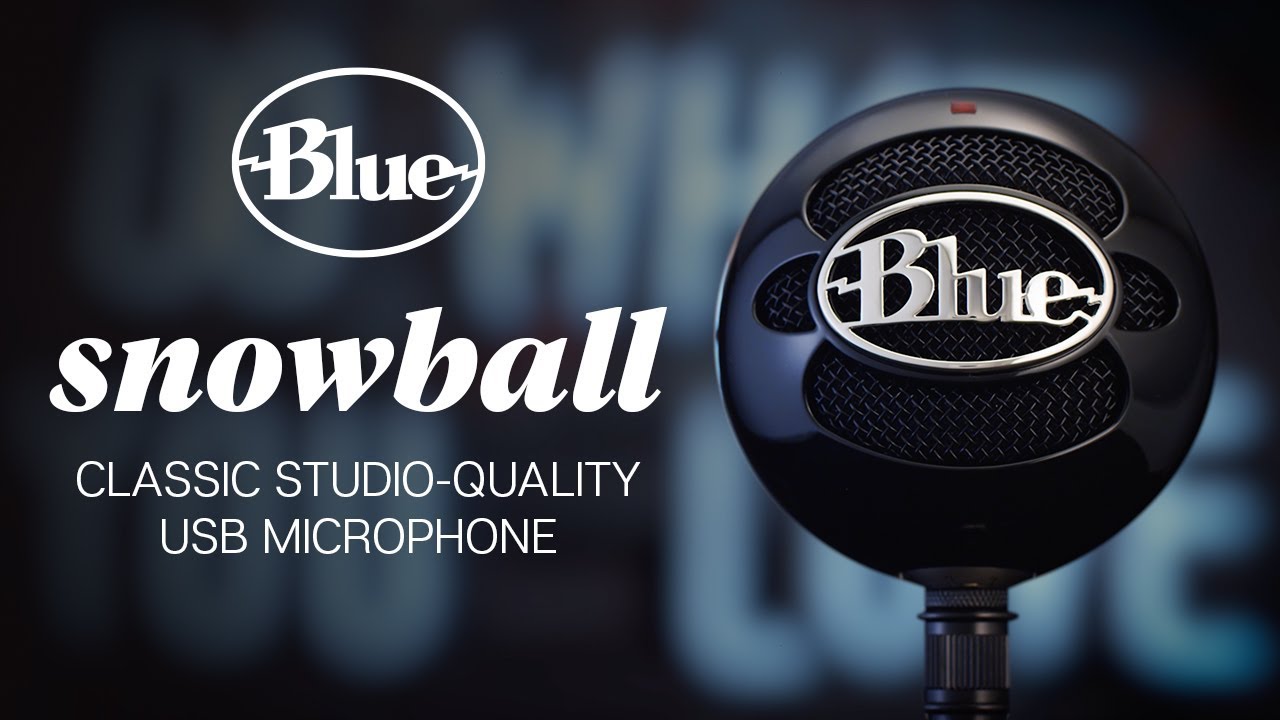 Snowball USB PC Microphone Easy to Use for Computer Audio Recording Studio 