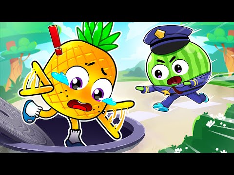 Watch Out For Manhole Cover Song 😨 Don't Play on the Manhole Cover | YUM YUM Kids Songs