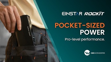 EINSTAR Rockit – Pocket-Sized Wireless 3D Scanner with Pro-Level Performance