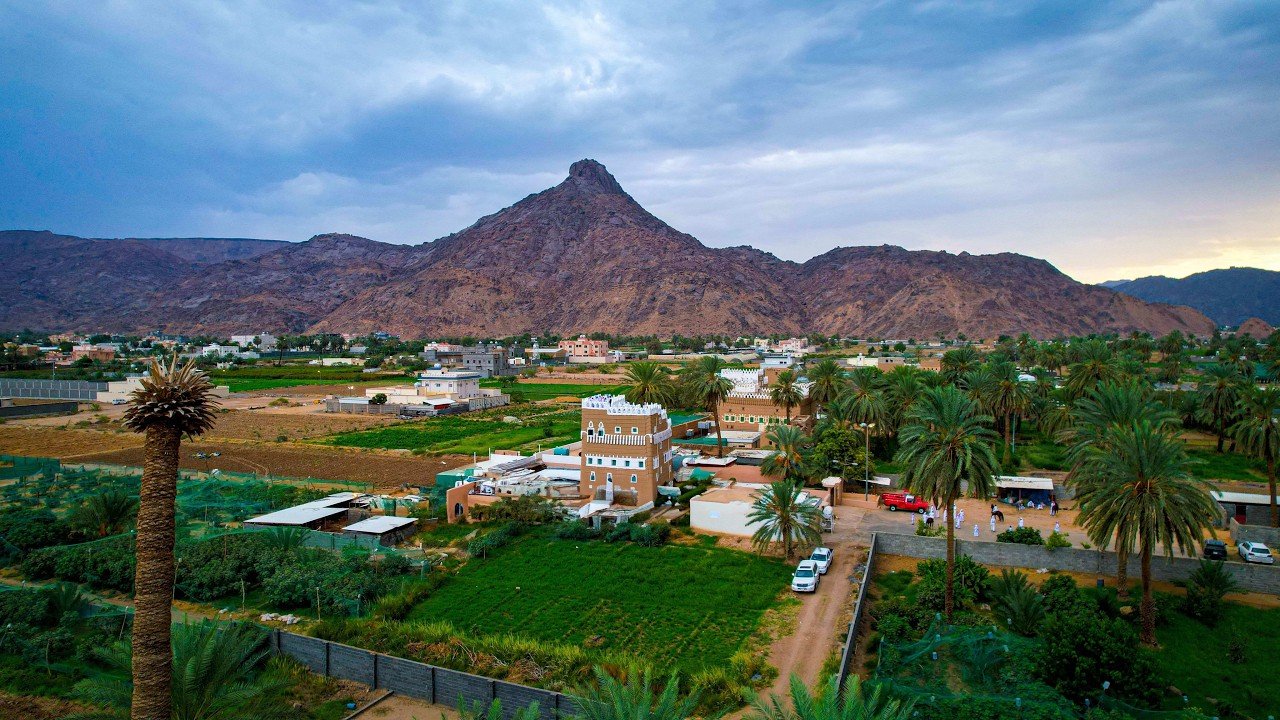 بيوت الطين في الحضن #نجران #السعودية