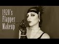 1920's Flapper Makeup Tutorial | Charleston Carnival Costume 2016