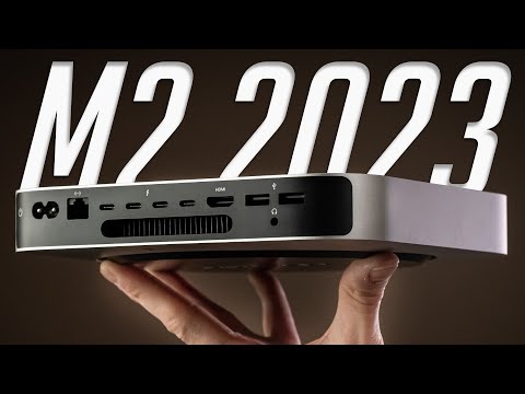 Mac Mini M2 -2023-   Еще дешевле- еще лучше и рвет Mac Pro 2019 за 20 000$?