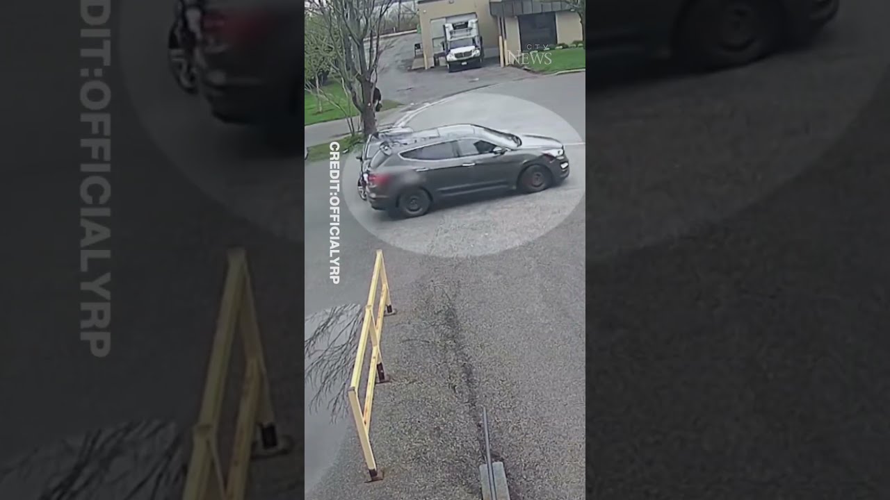 Officer Sent Flying During Vehicle Theft In Toronto