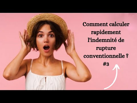 Vidéo: Comment Calculer Les Jours D'indemnité De Rupture