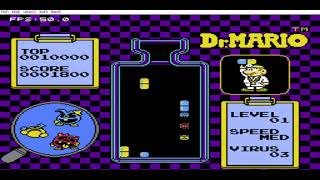 Dr Mario  Stage 1- tetris like retro nes game- doktor mario