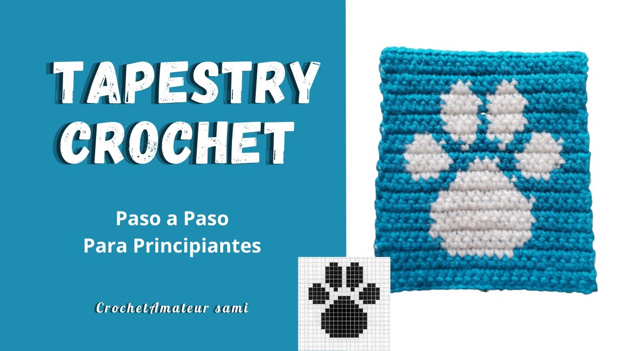 Tapestry Crochet Tutorial - Paso a paso para principantes. Tapestry Crochet