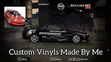 Custom Vinyl Made By Me In NFS Most Wanted